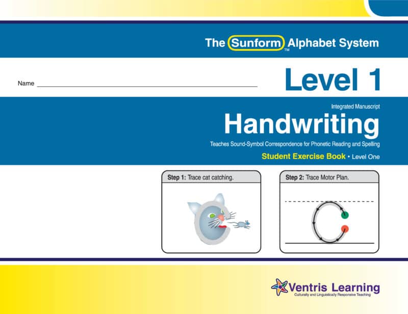 Sunform Student Exercise Book Level 1 cover 800x616 1 – New Edition Sunform™ Kit